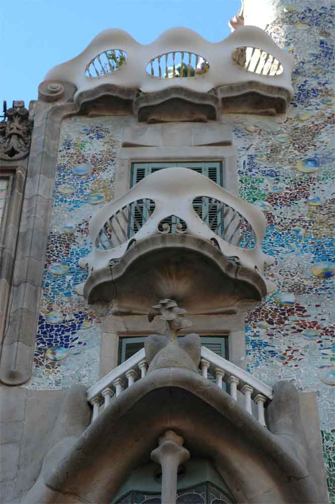 05 - Barcelona - Gaudí - Casa Batlló - balcones